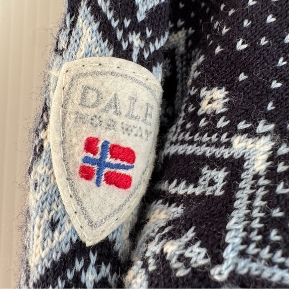 Dale of Norway Hovden Merino Wool Cardigan Sweater womens large - Picture 7 of 11